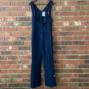 Obermeyer Vintage Wool Blend Ski Bib Overalls
